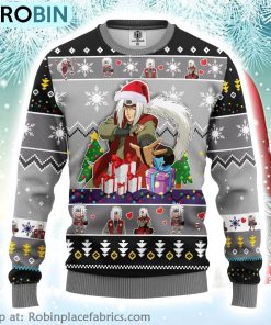 Naruto Anime Santa Jiraiya Ugly Christmas Sweater