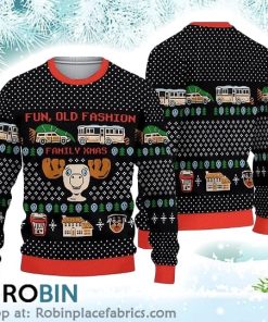 National Lampoons Christmas Vacation Christmas Ugly Sweater 3D Printed Clark Griswold