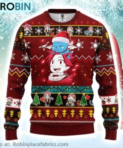 Natsu Fairy Tail Anime Ugly Christmas Sweater