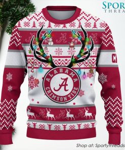 ncaa-alabama-crimson-tide-reindeer-ugly-christmas-sweater