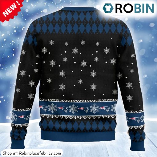 New England Patriots Kissmyass Ugly Sweater