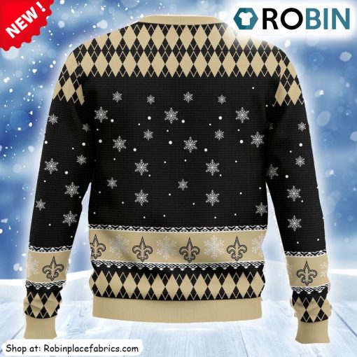 New Orleans Saints Kissmyass Ugly Sweater