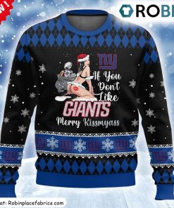 New York Giants Kissmyass Ugly Sweater