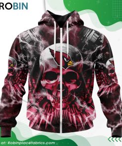 NFL Arizona Cardinals Expendables Skull Design Hoodie NFL Arizona Cardinals Expendables Skull Design Hoodie