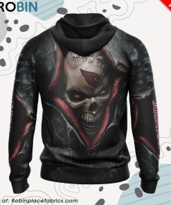 nfl-arizona-cardinals-horror-skull-art-design-hoodie-3