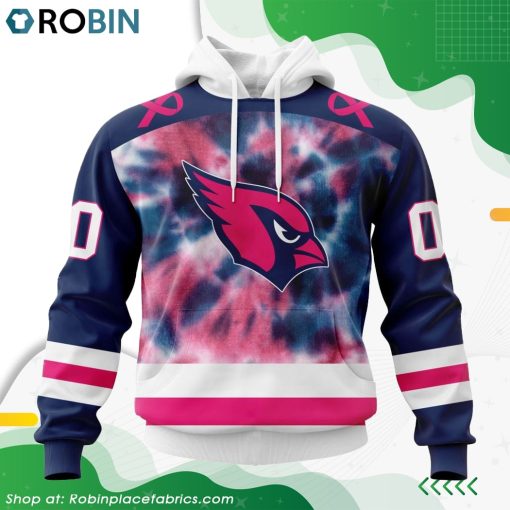 NFL Arizona Cardinals Pink Fight Breast Cancer Hoodie