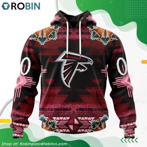 NFL Atlanta Falcons Native American Design Hoodie