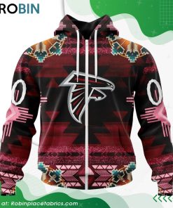 NFL Atlanta Falcons Native American Design Hoodie NFL Atlanta Falcons Native American Design Hoodie