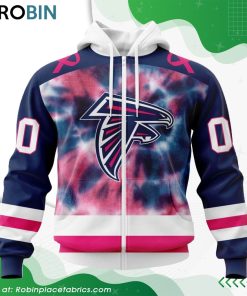NFL Atlanta Falcons Pink Fight Breast Cancer Hoodie NFL Atlanta Falcons Pink Fight Breast Cancer Hoodie
