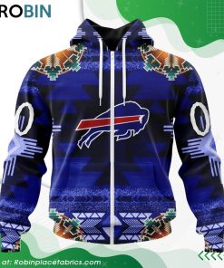 NFL Buffalo Bills Native American Design Hoodie NFL Buffalo Bills Native American Design Hoodie