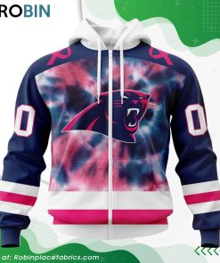 NFL Carolina Panthers Pink Fight Breast Cancer Hoodie NFL Carolina Panthers Pink Fight Breast Cancer Hoodie
