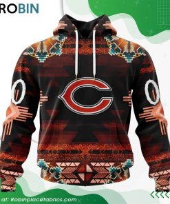 nfl-chicago-bears-native-american-design-hoodie-1