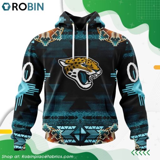 NFL Jacksonville Jaguars Native American Design Hoodie