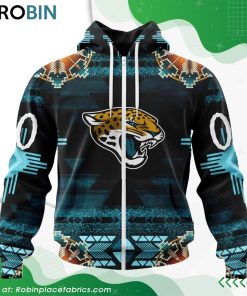 NFL Jacksonville Jaguars Native American Design Hoodie