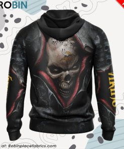 nfl-minnesota-vikings-horror-skull-art-design-hoodie-3