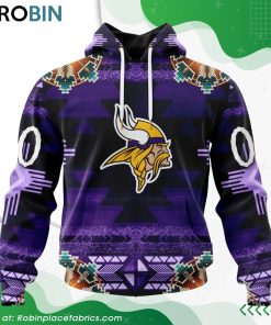 nfl-minnesota-vikings-native-american-design-hoodie-1