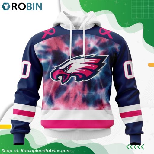 NFL Philadelphia Eagles Pink Fight Breast Cancer Hoodie