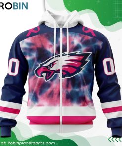 NFL Philadelphia Eagles Pink Fight Breast Cancer Hoodie