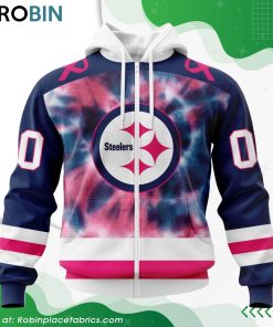 NFL Pittsburgh Steelers Pink Fight Breast Cancer Hoodie