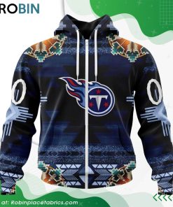 NFL Tennessee Titans Native American Design Hoodie