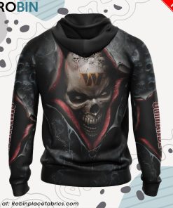 nfl-washington-commanders-horror-skull-art-design-hoodie-3