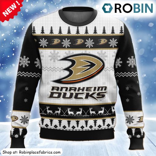 Nhl Anaheim Ducks Ugly Christmas Sweatshirt, Sweater