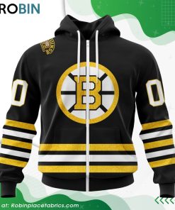 NHL Boston Bruins 2023-2024 Centennial Home Kits Hoodie NHL Boston Bruins 2023-2024 Centennial Home Kits Hoodie