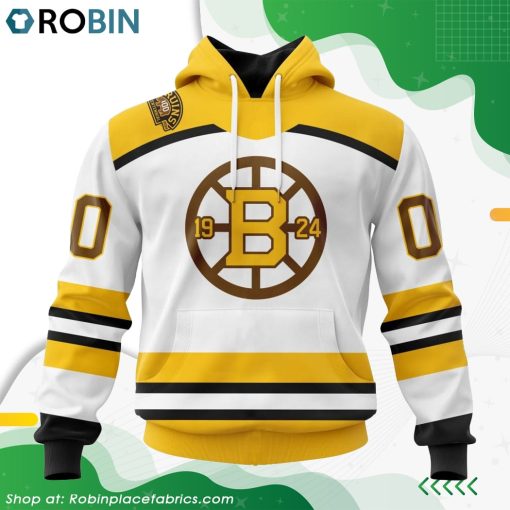 NHL Boston Bruins 2023-2024 Centennial Third Kits Hoodie