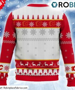 Nhl Calgary Flames Ugly Christmas Sweatshirt, Sweater