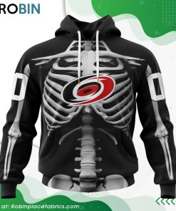 nhl-carolina-hurricanes-skeleton-costume-for-halloween-hoodie-1