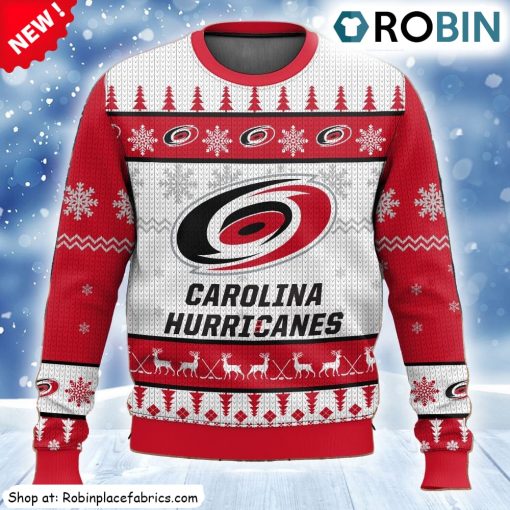 Nhl Carolina Hurricanes Ugly Christmas Sweatshirt, Sweater