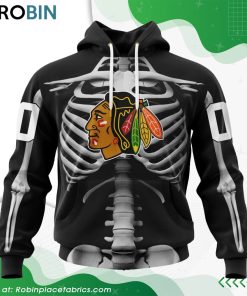 nhl-chicago-blackhawks-skeleton-costume-for-halloween-hoodie-1