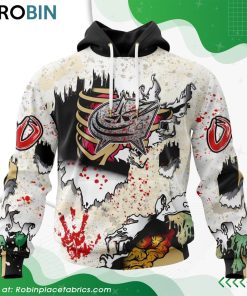 nhl-columbus-blue-jackets-zombie-style-for-halloween-hoodie-1