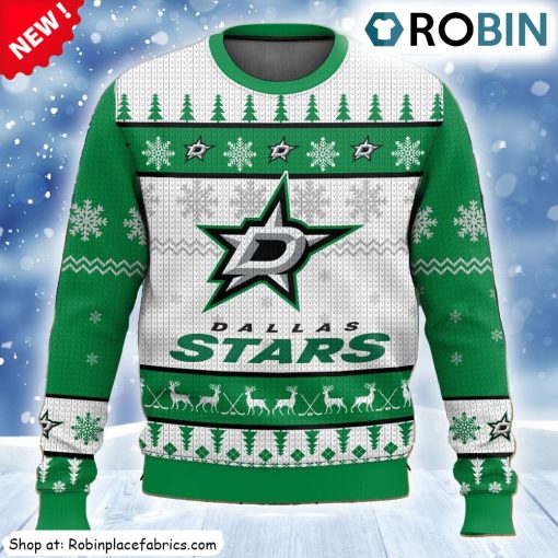 Nhl Dallas Stars Ugly Christmas Sweatshirt, Sweater