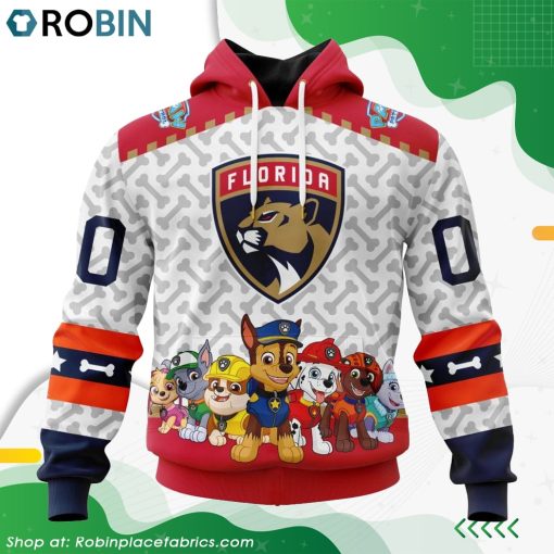 NHL Florida Panthers PawPatrol Design Hoodie
