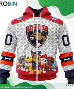 NHL Florida Panthers PawPatrol Design Hoodie