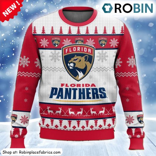 Nhl Florida Panthers Ugly Christmas Sweatshirt, Sweater