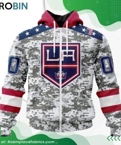 NHL Los Angeles Kings Camo Design For Veterans Day Hoodie