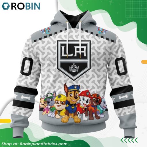 NHL Los Angeles Kings PawPatrol Design Hoodie