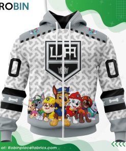 NHL Los Angeles Kings PawPatrol Design Hoodie