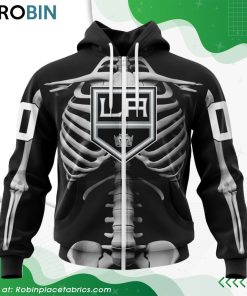 NHL Los Angeles Kings Skeleton Costume For Halloween Hoodie