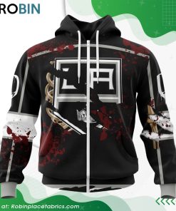 NHL Los Angeles Kings Specialized Design Jersey With Your Ribs For Halloween Hoodie