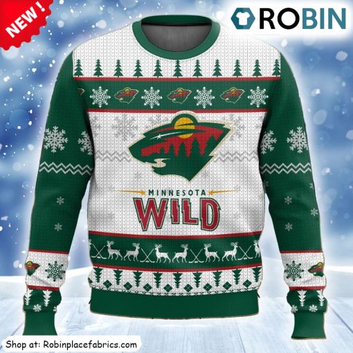 Nhl Minnesota Wild Ugly Christmas Sweatshirt, Sweater