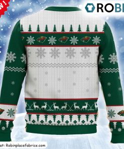 Nhl Minnesota Wild Ugly Christmas Sweatshirt, Sweater