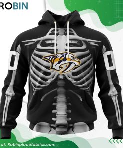 nhl-nashville-predators-skeleton-costume-for-halloween-hoodie-1