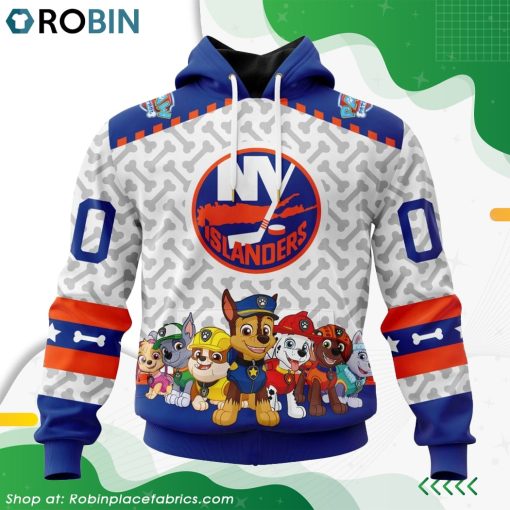 NHL New York Islanders PawPatrol Design Hoodie