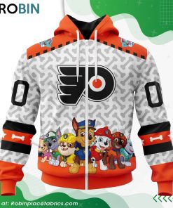 NHL Philadelphia Flyers PawPatrol Design Hoodie