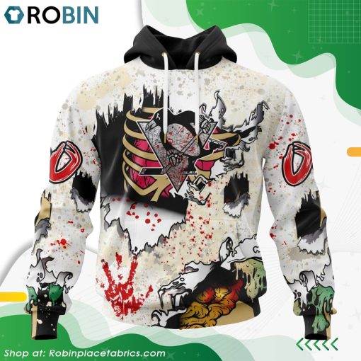 NHL Pittsburgh Penguins Zombie Style For Halloween Hoodie