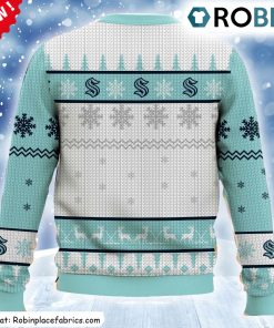 Nhl Seattle Kraken Ugly Christmas Sweatshirt, Sweater Nhl Seattle Kraken Ugly Christmas Sweatshirt, Sweater