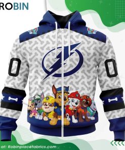 NHL Tampa Bay Lightning PawPatrol Design Hoodie NHL Tampa Bay Lightning PawPatrol Design Hoodie